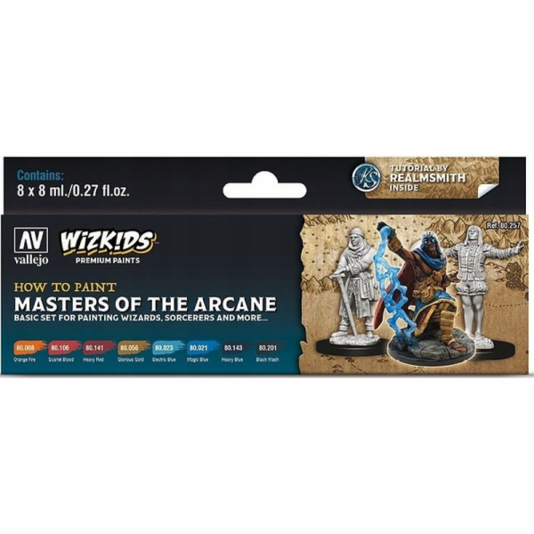 Vallejo : Wizkids - Masters of the Arcane 8x8 ml