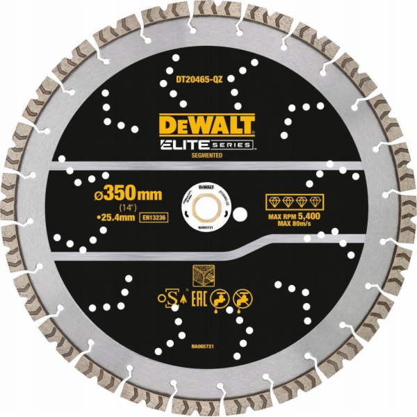 DEWALT PRŮMĚR SEG. 350mm ELITE VÝZTUŽNÉ TYČE/BETON