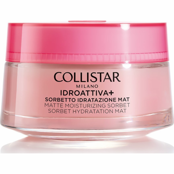 Collistar IDROATTIVA+ Matný hydratační krém-sorbet 50 ml