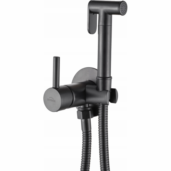 Bidetová baterie Invena BIDET KULATÉ TUČNĚJŠÍ, ČERNÁ