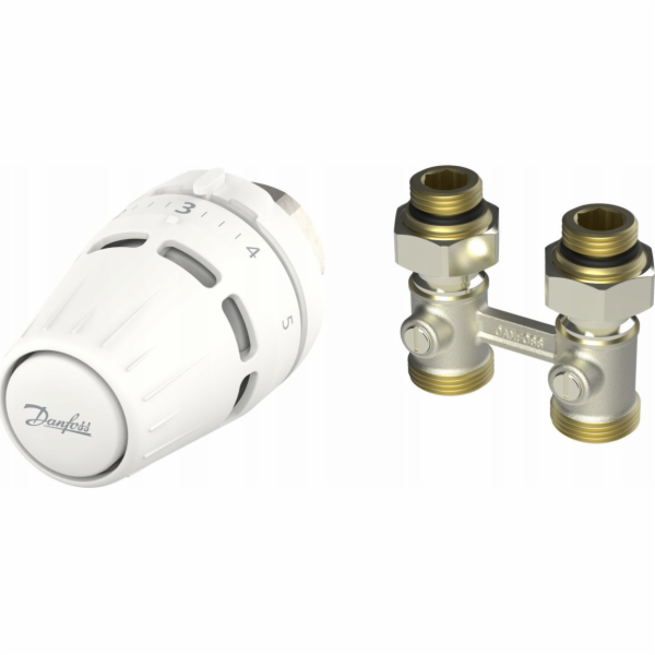 Danfoss Regus 2dílná sada M30x1,5 + RLV-KB 1/2 př.
