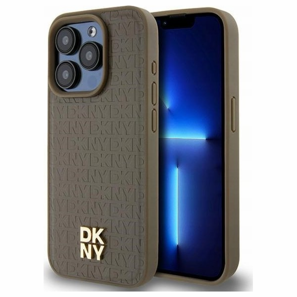 DKNY  DKHMP15XPSHRPSW iPhone 15 Pro Max 6.7 hnědé/hnědé p...
