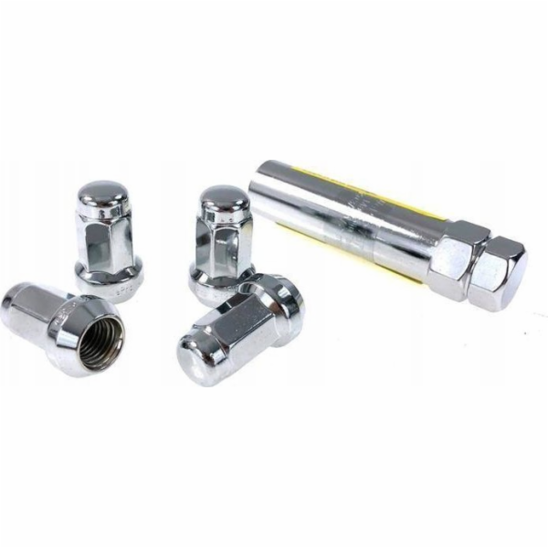 D1Spec kované pojistné matice D1Spec Steel 12x1,25 Silver