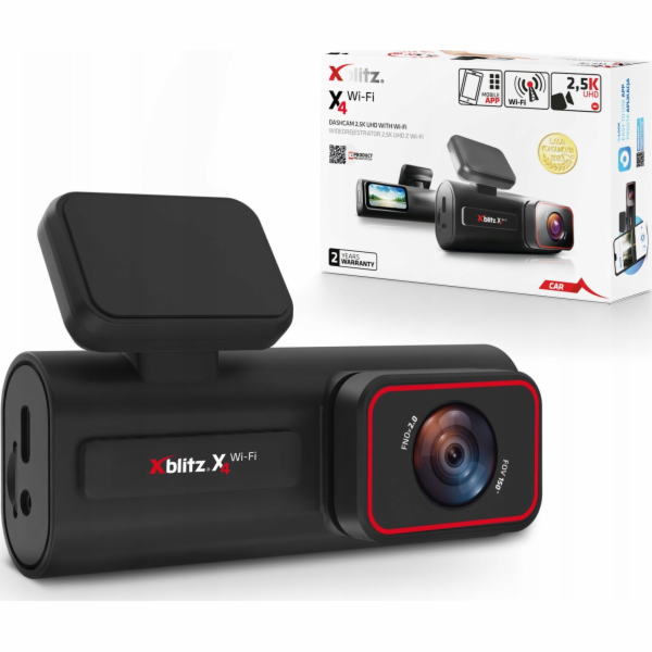 Xblitz videorekordér Xblitz X4 WiFi 2,5K videorekordér