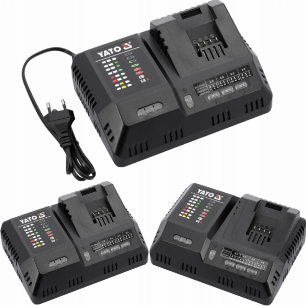 Yato nabíječka YATO SUPER FAST CHARGER 18V (2,4-12A)