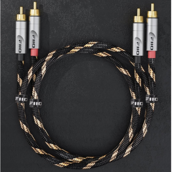 Kabel FiiO FiiO LR-RCA4M - 80 cm - Duální analogový RCA a...