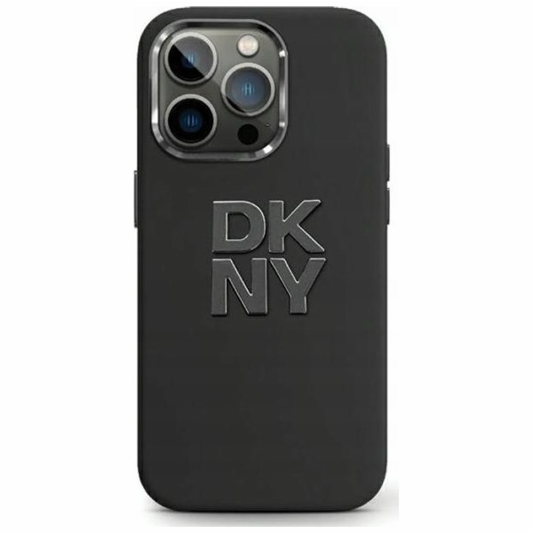 DKNY Tekuté silikonové kovové logo DKNY – pouzdro na iPho...
