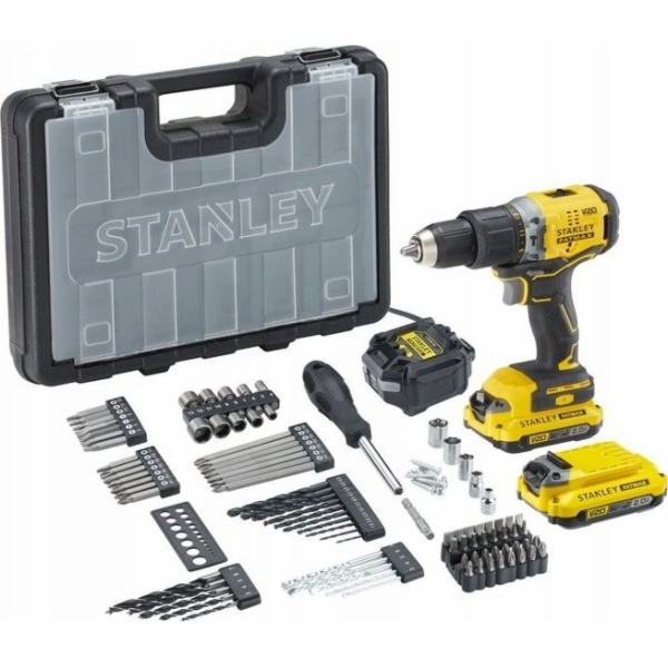 Stanley ST vrtací šroubovák V20 SFMCD715D2AF 60Nm