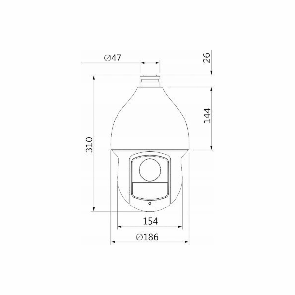 Technologie Dahua 4 v 1 KAMERA DAHUA SD59225DB-HC