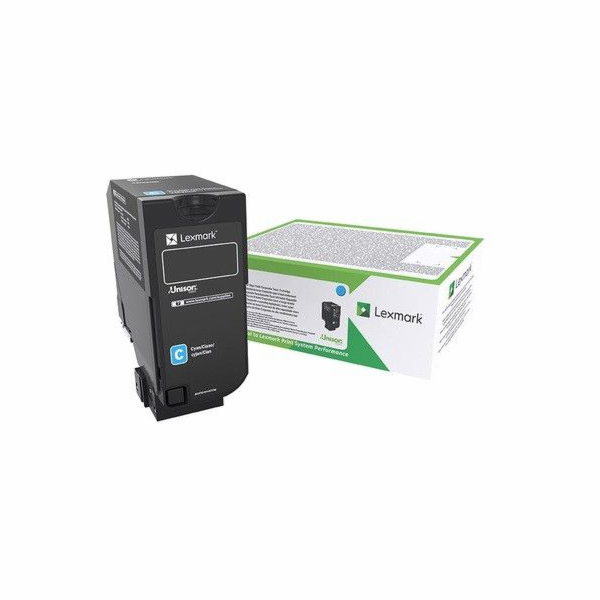 Originální azurový toner Lexmark 74C2SCE (74C2SCE)