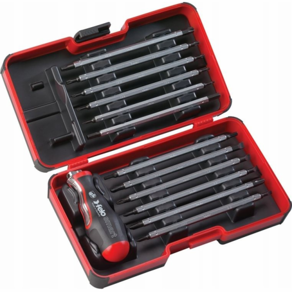 Felo sada 12 čepelí FELO + rukojeť, Smart Box (FL06081306)