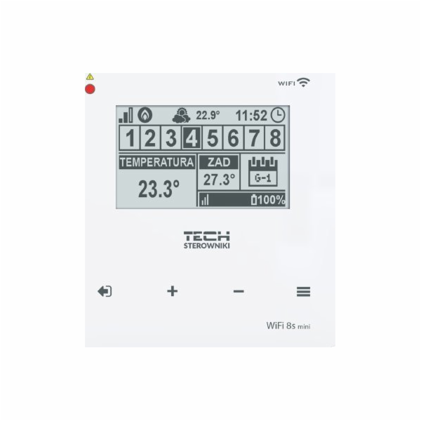 Tech WIFI modul pro ovládání servomotorů, bílý (STWIFI8SPWH)