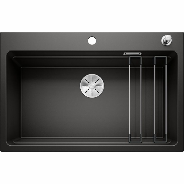 Blanco Etagon 8 Silgranit černý dřez se zástrčkou InFino,...