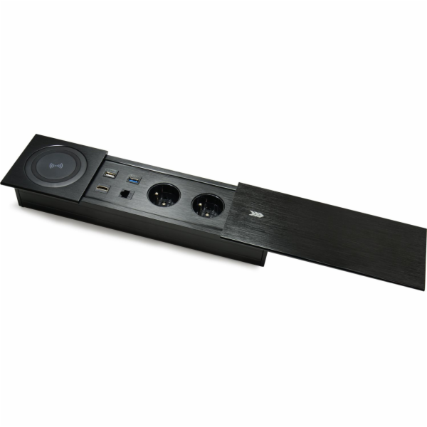Stolní zásuvka Spacetronik s nabíječkou HDMI 2xUSB CAT6 S...