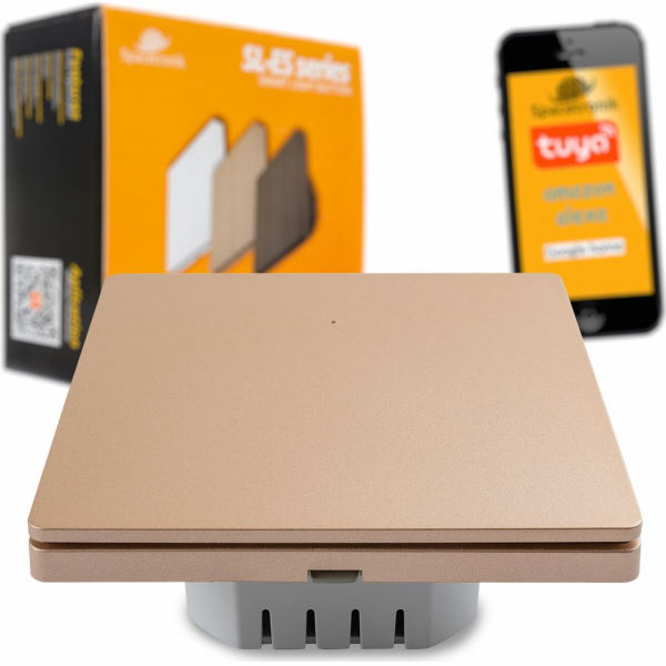Spacetronik SL-ES11 Wi-Fi jednoduchý vypínač Golden Charm