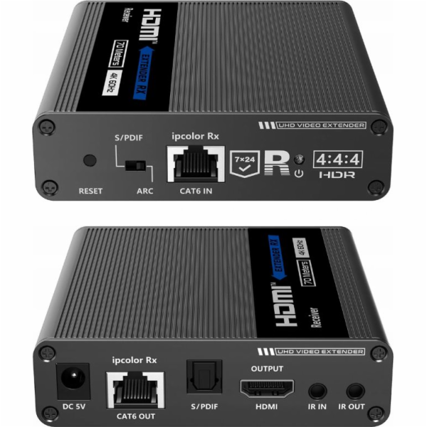 Spacetronik AV systém přenosu signálu HDMI na LAN převodn...
