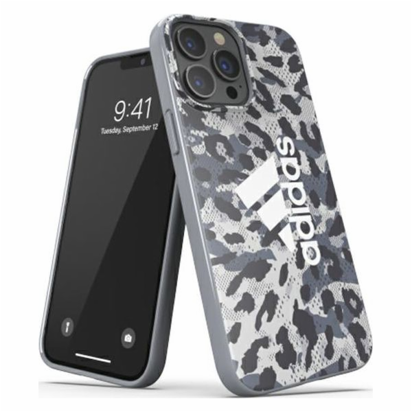 Adidas OR Snap Case Leopard iPhone 13 Pro Max 6.7 šedá/še...