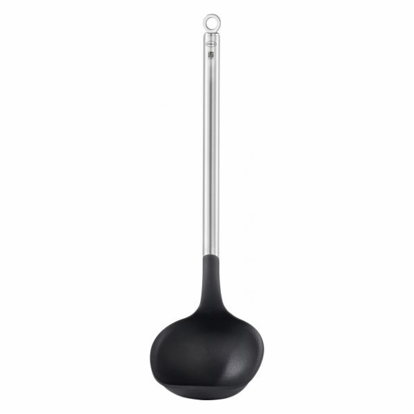 Květináč Basic Line 30 cm, stříbrno-černá nerez