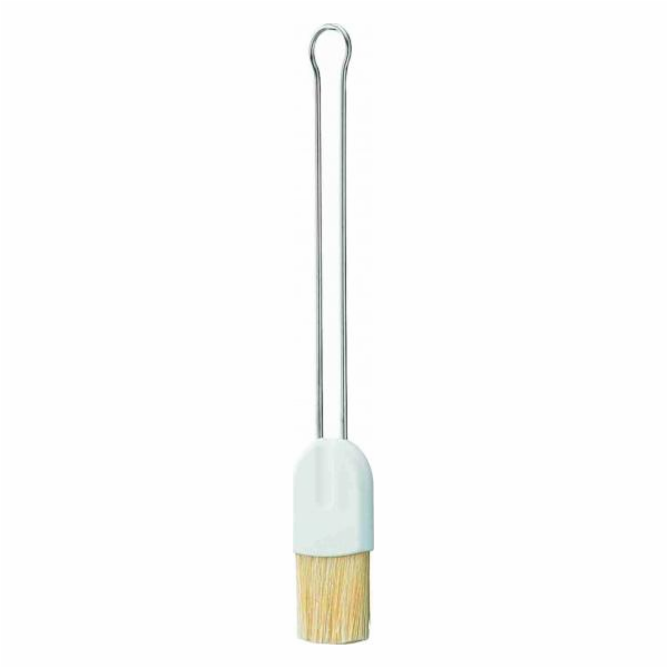 Kartáč na pečení Rosle Keuken 21,5 cm, bílý nerez