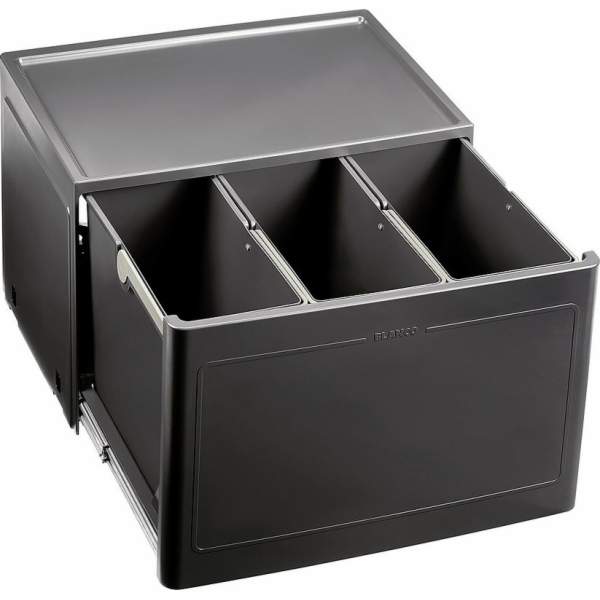 Blanco skříňový odpadkový koš, šedý (517470)