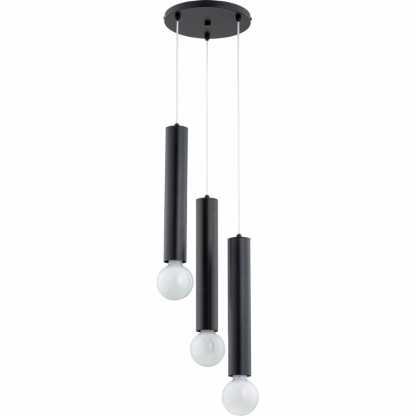 Alfac závěsná lampa Twister 62272 3x60W E27 černá