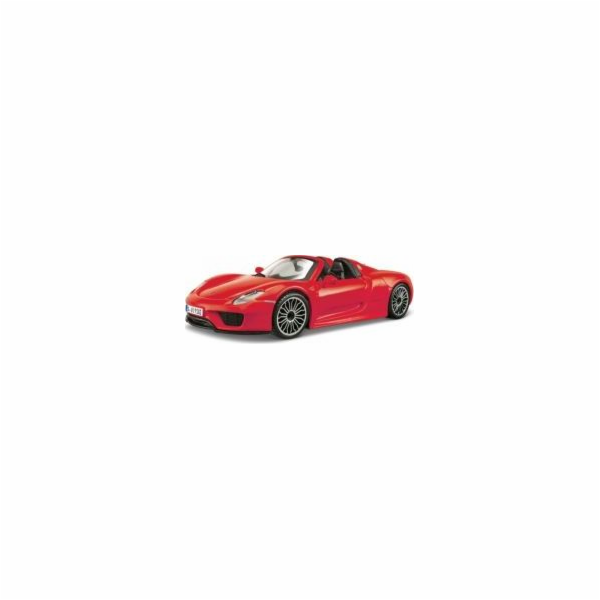 Bburago Porsche 918 Spyder Red 1:24