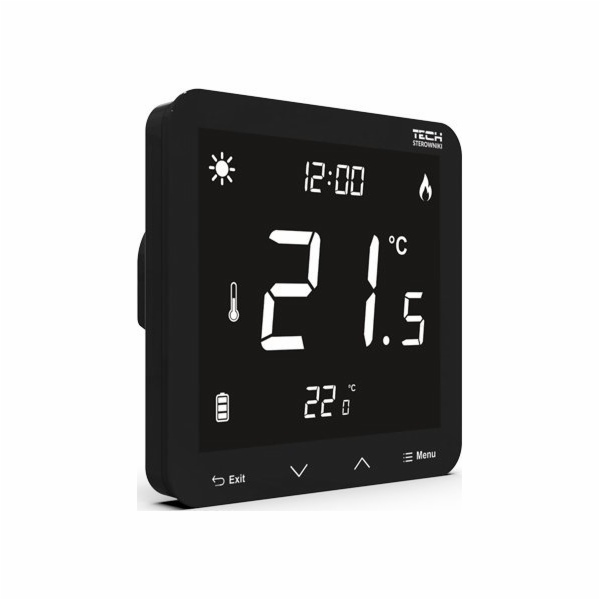 Tech ST-297V3 pokojový ovladač, dvoustupňový, zapuštěný (...