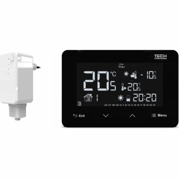 Bezdrátový pokojový ovladač Tech ST293 V2, dvoustavový (s...