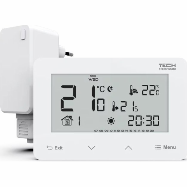 Tech ST-293z v2 bezdrátový ovladač, bílý, dvoustavový pok...