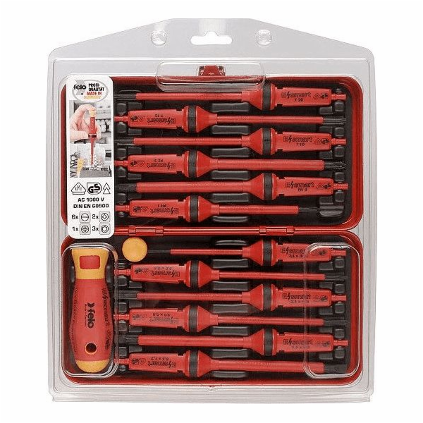 Felo elektrická sada E-SMART blistr, 14 dílů (FL06391301)