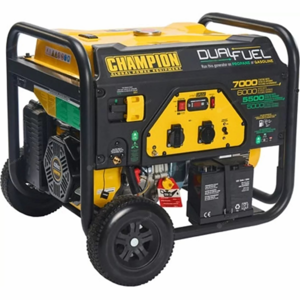Champion Champion EU 7000 W LPG duální palivový generátor...