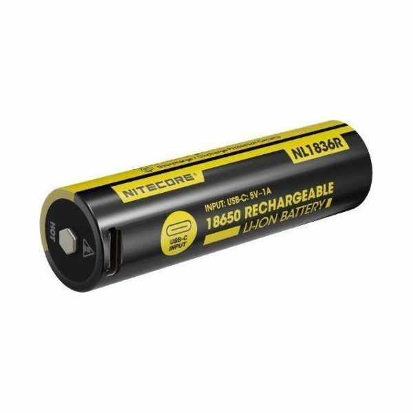Nitecore NL1836R Nabíjecí lithium-iontová baterie 3600mAh 