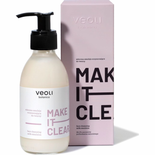 Veoli Botanica Make It Clear čistící pleťová emulze 200 ml