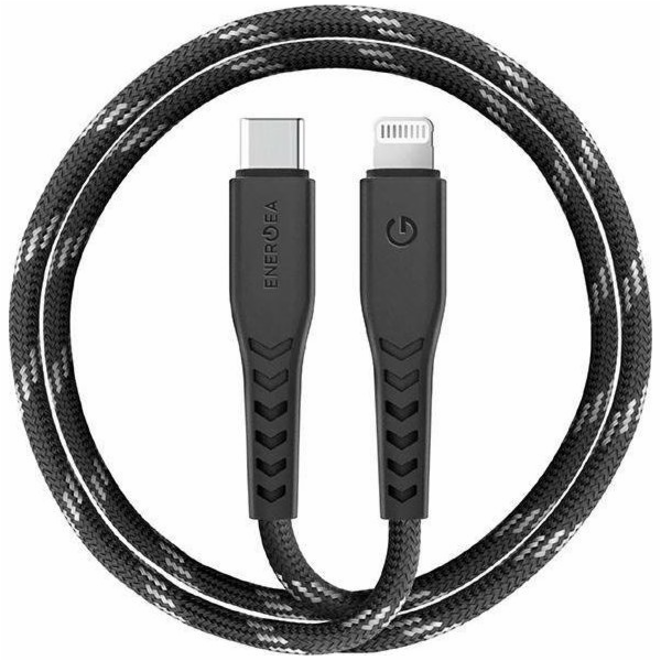 Energea USB-C – Lightning USB kabel 3 m černý (CBL-NFCL-B...