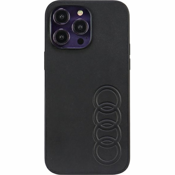 Audi Synthetic Leather iPhone 14 Pro Max 6.7 černý/černý ...