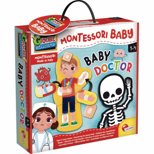 Hračka Liscianigioch Montessori Baby Doktor
