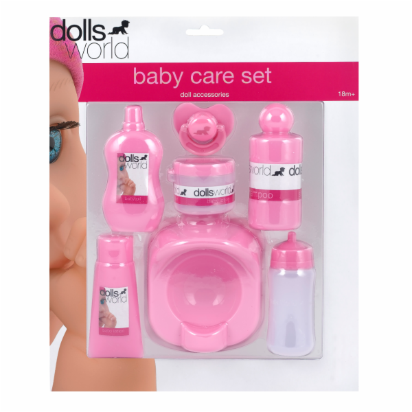 Dolls World - Sada pro miminko - nočník,dudlík,láhev,přís...