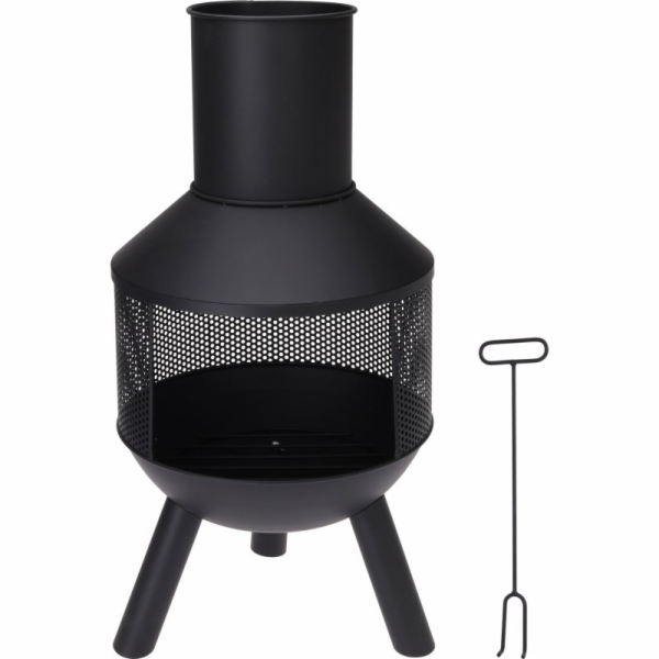 Zahradní krb kovový 76 cm KO-CM7000220