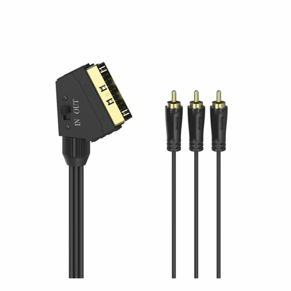 Hama 205156 AV kabel SCART-3 cinch 1,5m