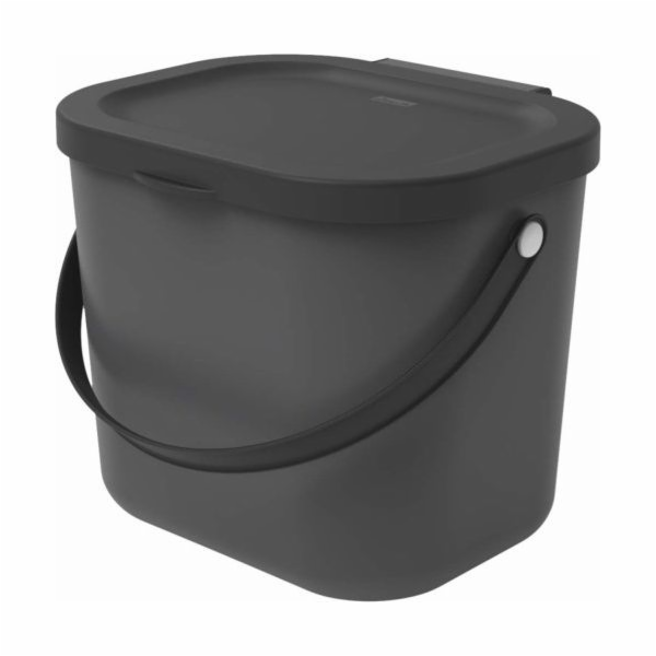 ROTHO Albula Anthracite - kontejner na třídění odpadu - 6l