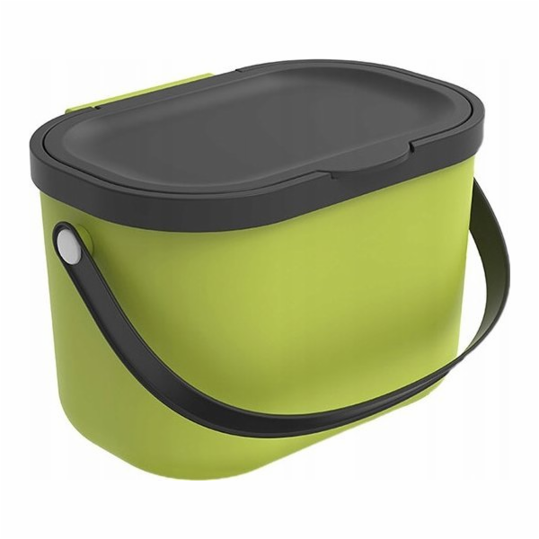 ROTHO Albula Lime - kontejner na třídění odpadu - 3,2l