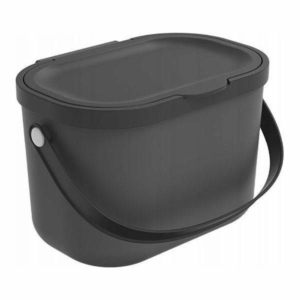 ROTHO Albula Anthracite - kontejner na třídění odpadu - 3,2l