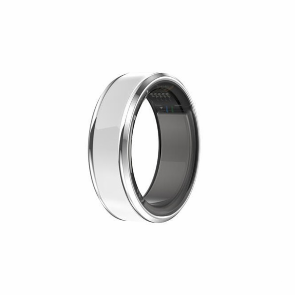 CUBE1 Smart Ring White velikost 8