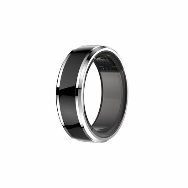 CUBE1 Smart Ring Black velikost 8