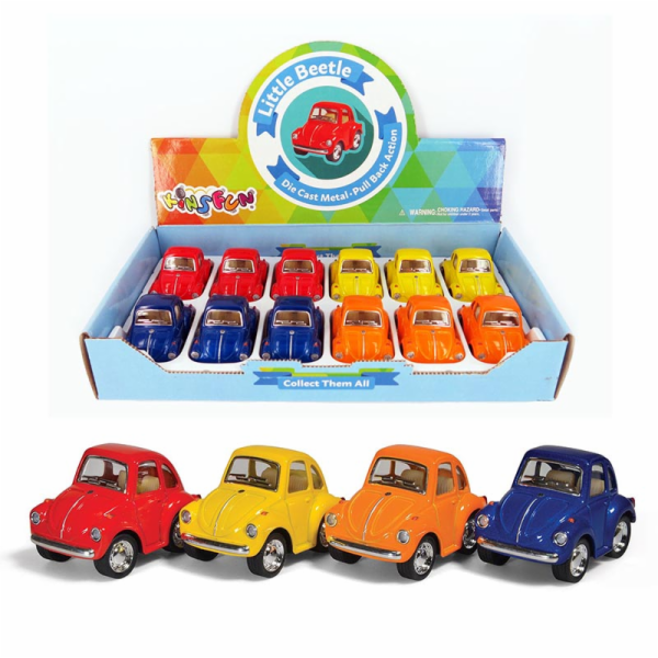 Kovový model - Volkswagen Little Beetle LESK - 4 druhy