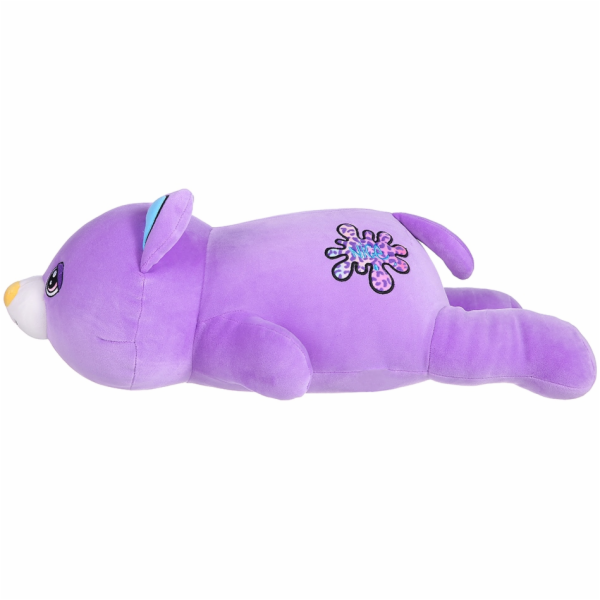 Plyšový kamarád - Kočka Fialinka 50 cm ležící