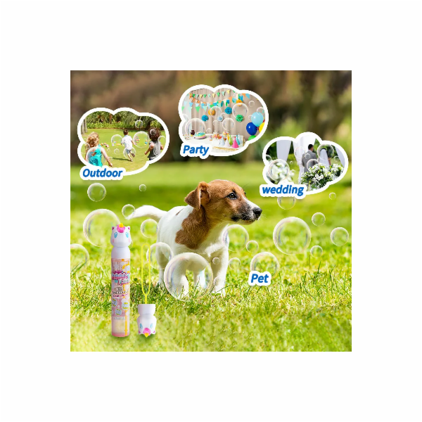 Bubble Fun Bublifuk se zvířecí hlavou Jednorožec a Sova 1...