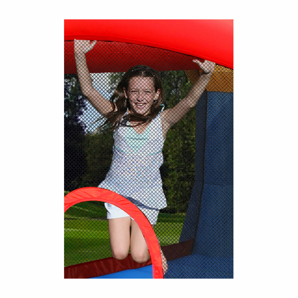 Happy Hop - Skákací nafukovací hrad XXL se sluneční clonou