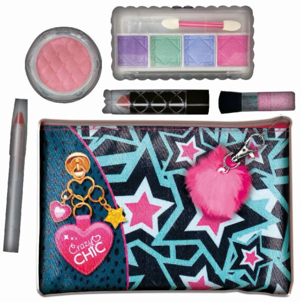 Clementoni - CRAZY CHIC Módní taštička s make-up