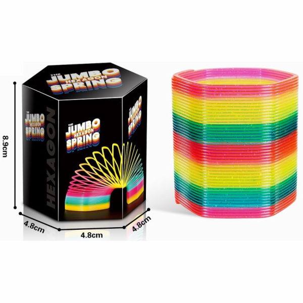 Jumbo duhová spirála šestihran